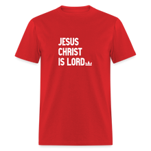 Load image into Gallery viewer, Jesus Christ is Lord with Crown - red
