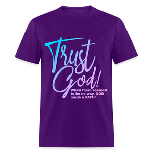 Trust God! - purple