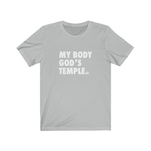 My Body God's Temple Unisex Jersey Short Sleeve Tee