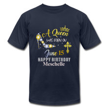 Load image into Gallery viewer, Mamma Meschelle T-Shirt by Bella + Canvas - navy
