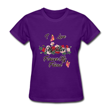 Load image into Gallery viewer, I Love My Sister, My Sister, Forever My Friend Women&#39;s T-Shirt - purple
