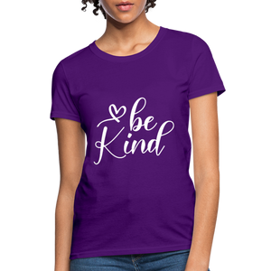 Be Kind Women's T-Shirt - purple